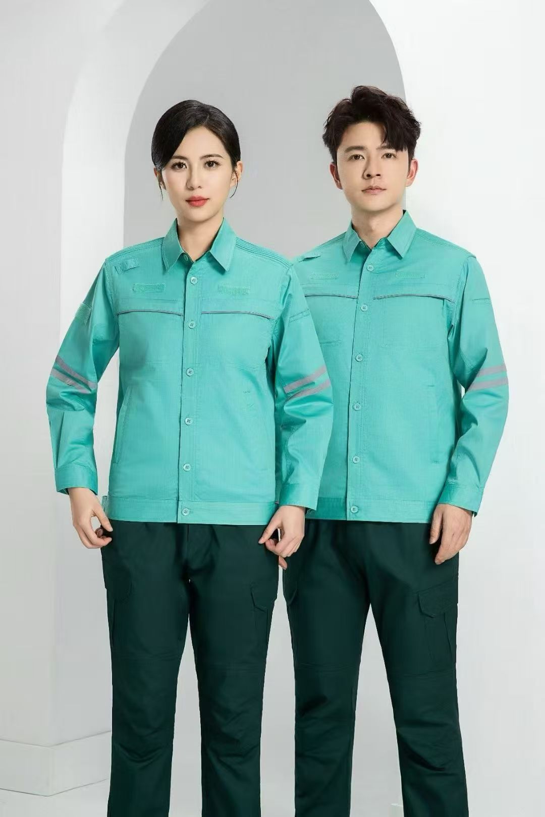 Reinforced Two-Piece Work Suit