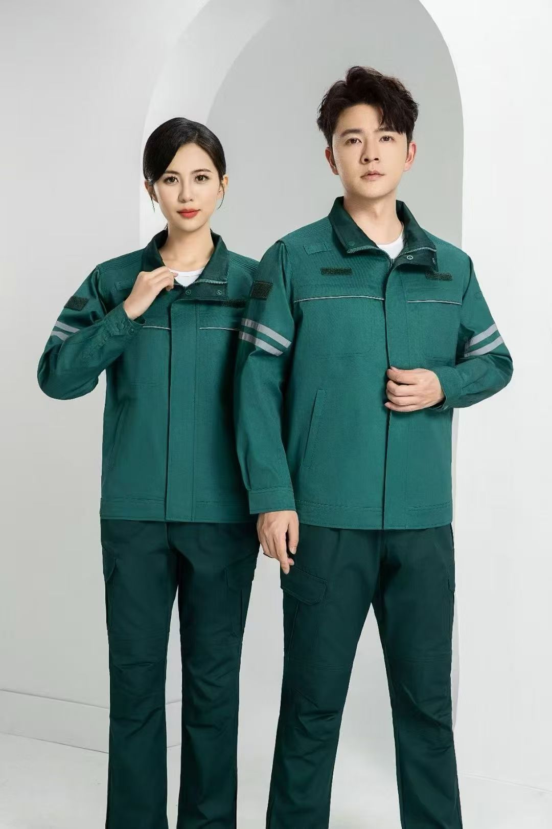 Multi-Pocket Utility Work Suit